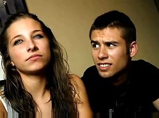 Young spanish couple